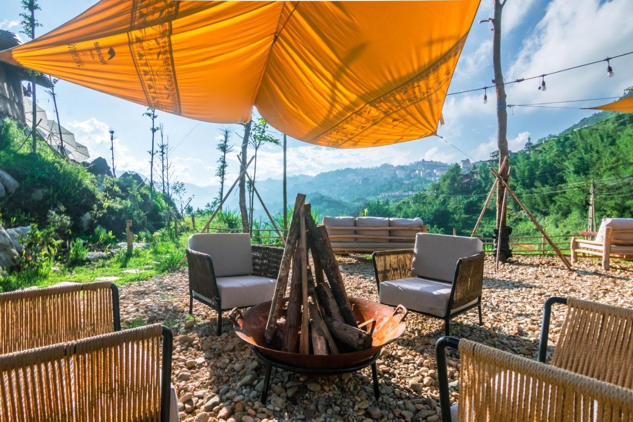 Phansi - Glamping, View Point 360, Bar & Bbq 萨帕 外观 照片