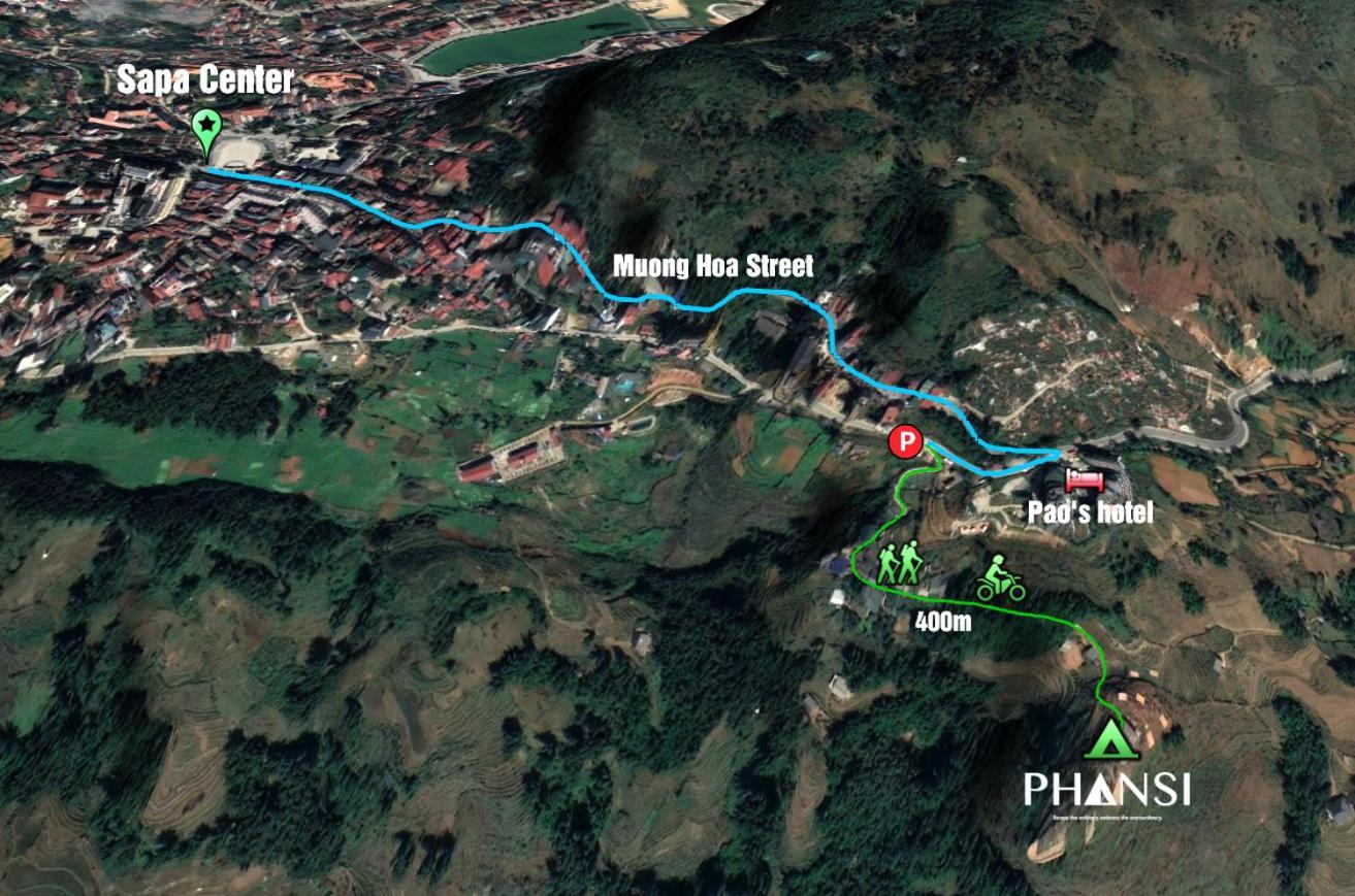 Phansi - Glamping, View Point 360, Bar & Bbq 萨帕 外观 照片