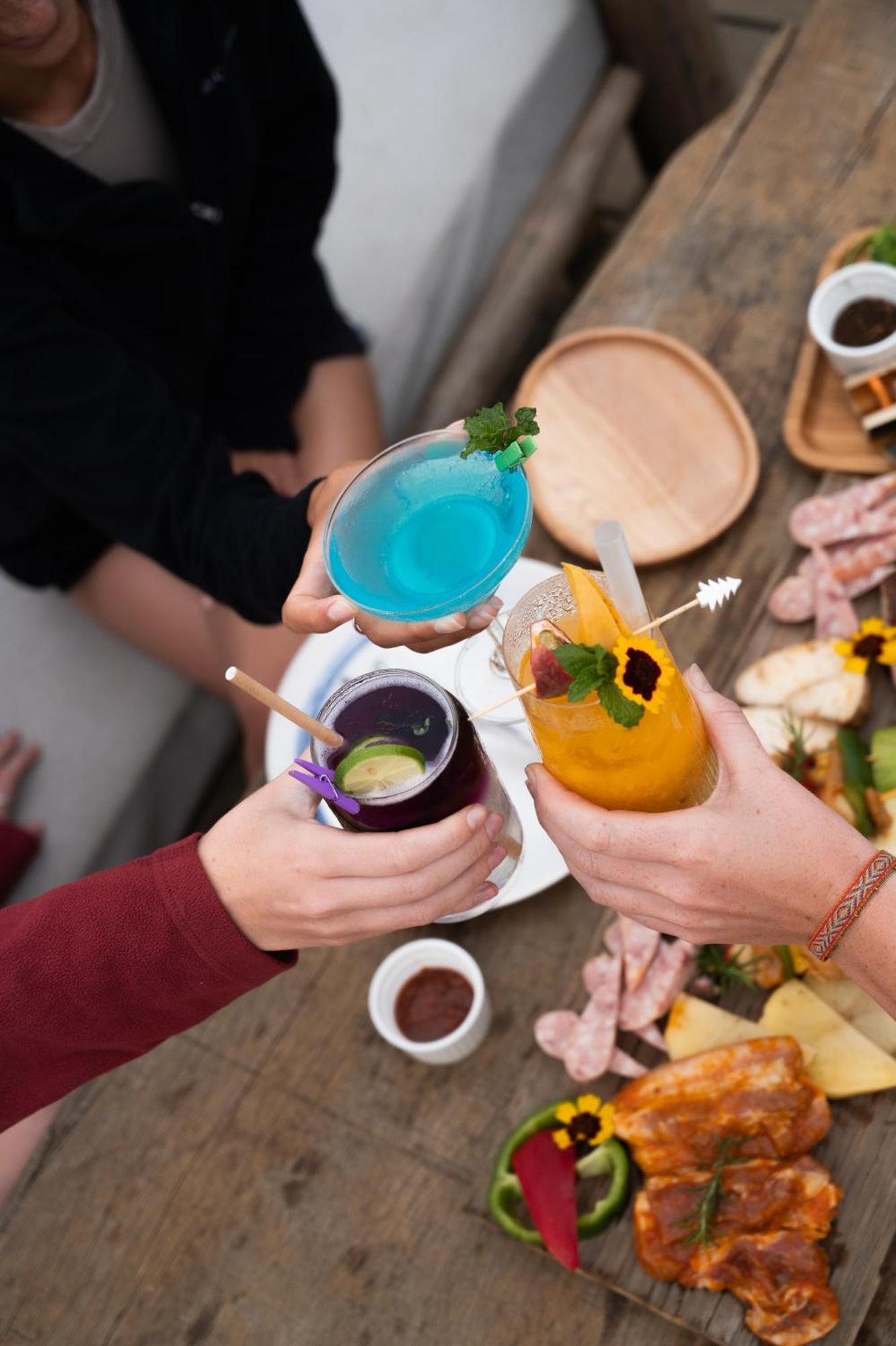Phansi - Glamping, View Point 360, Bar & Bbq 萨帕 外观 照片