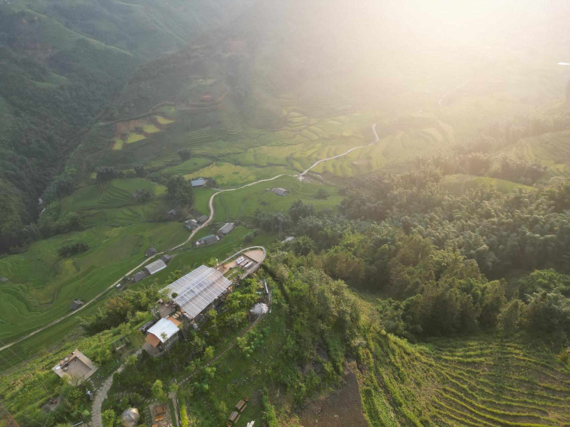 Phansi - Glamping, View Point 360, Bar & Bbq 萨帕 外观 照片