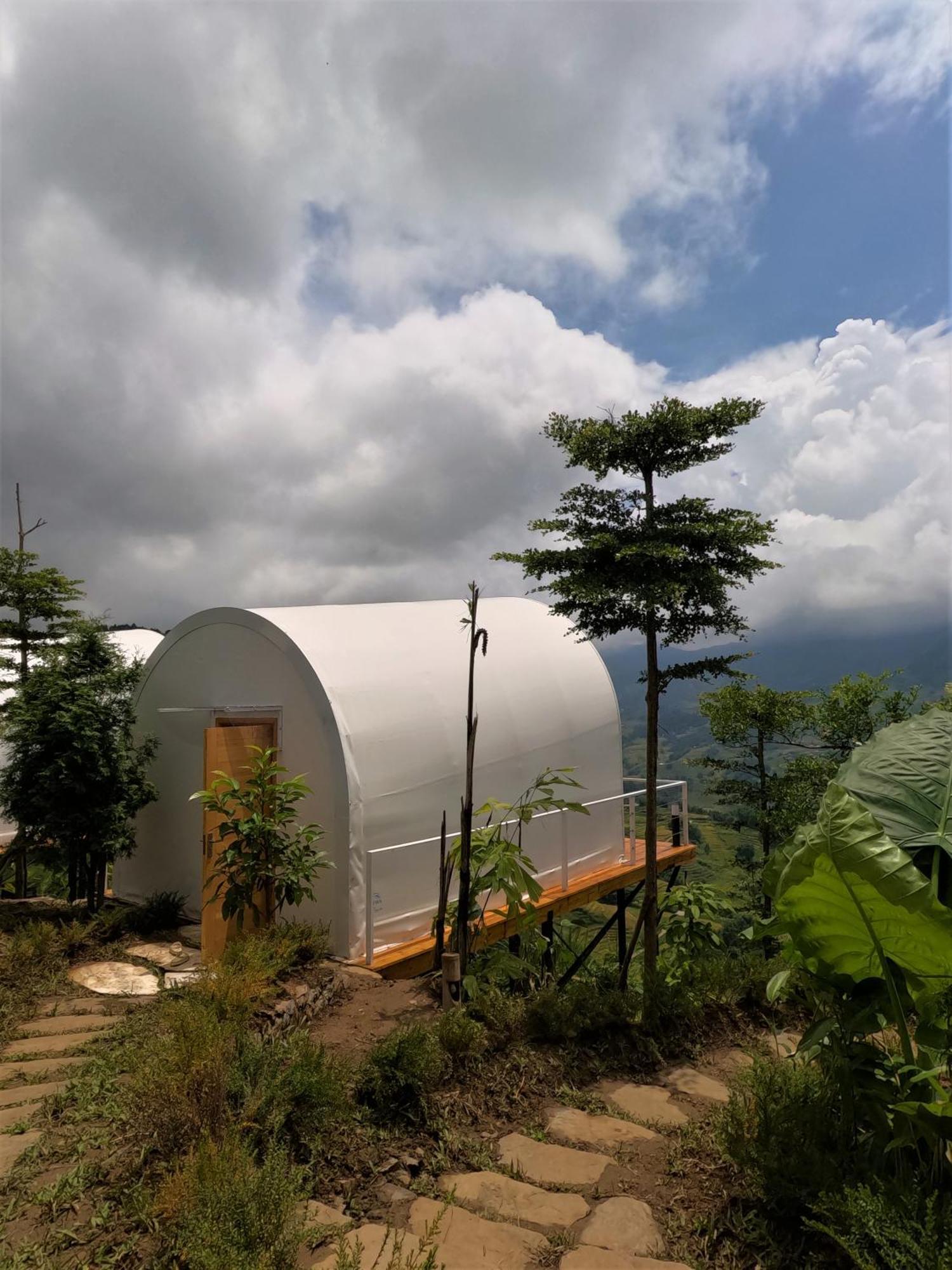 Phansi - Glamping, View Point 360, Bar & Bbq 萨帕 外观 照片
