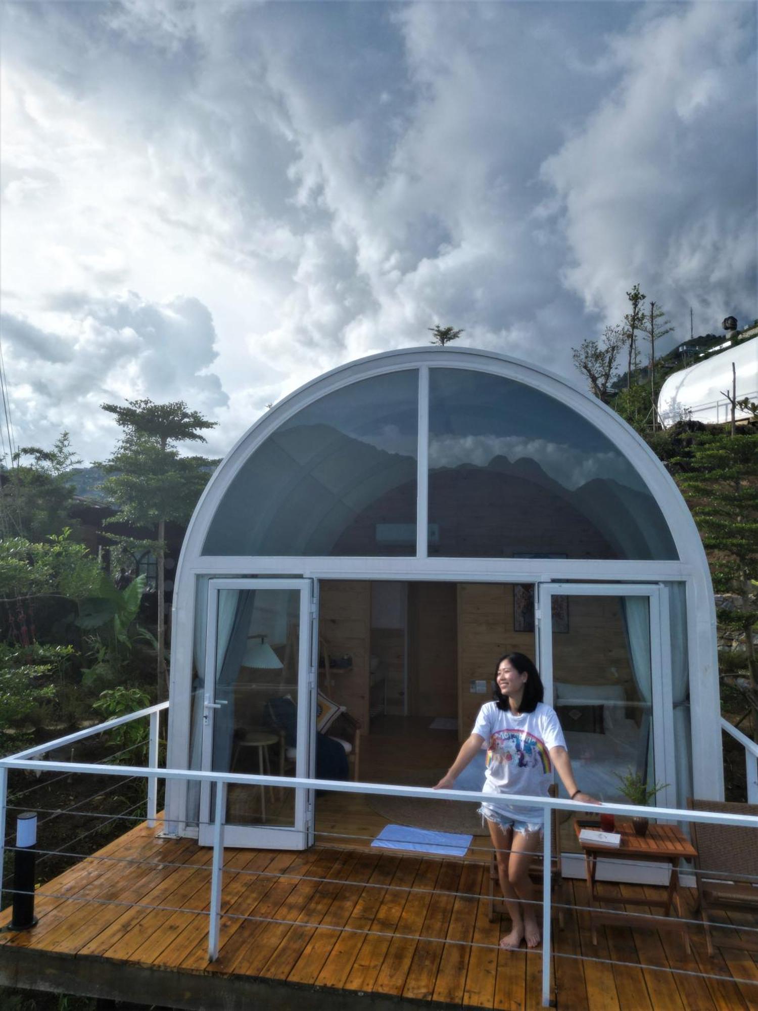 Phansi - Glamping, View Point 360, Bar & Bbq 萨帕 外观 照片