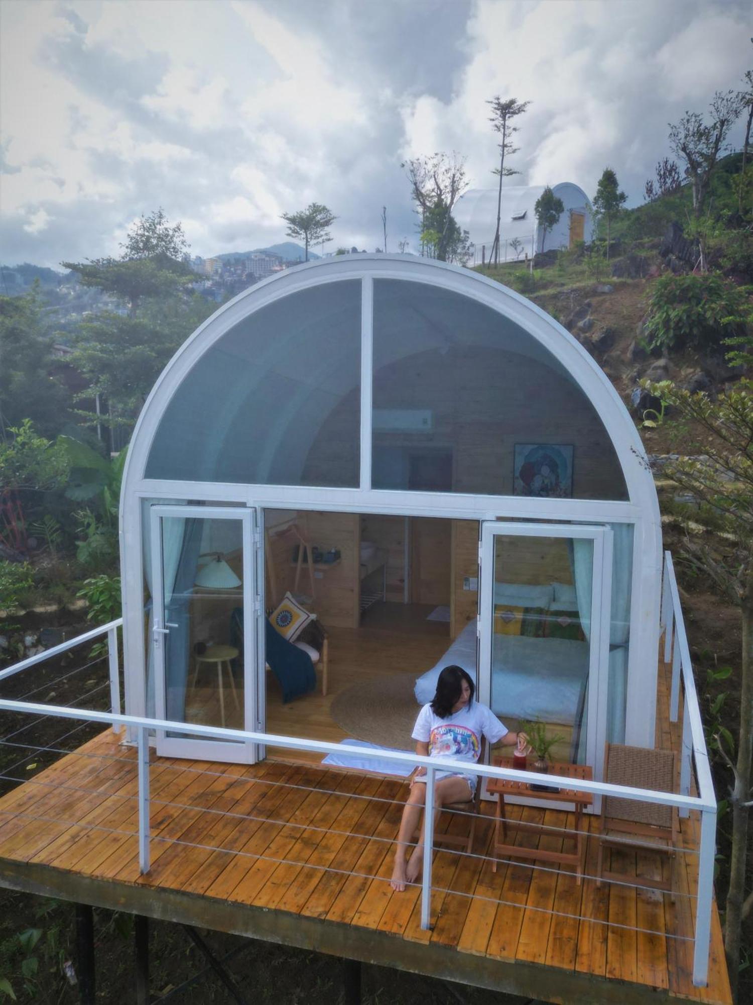 Phansi - Glamping, View Point 360, Bar & Bbq 萨帕 外观 照片