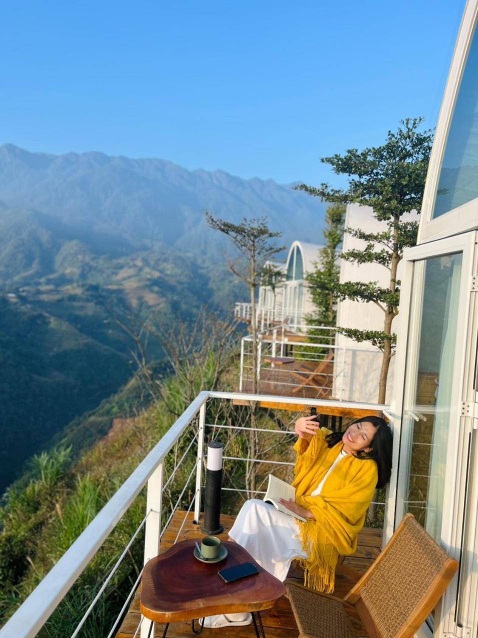 Phansi - Glamping, View Point 360, Bar & Bbq 萨帕 外观 照片