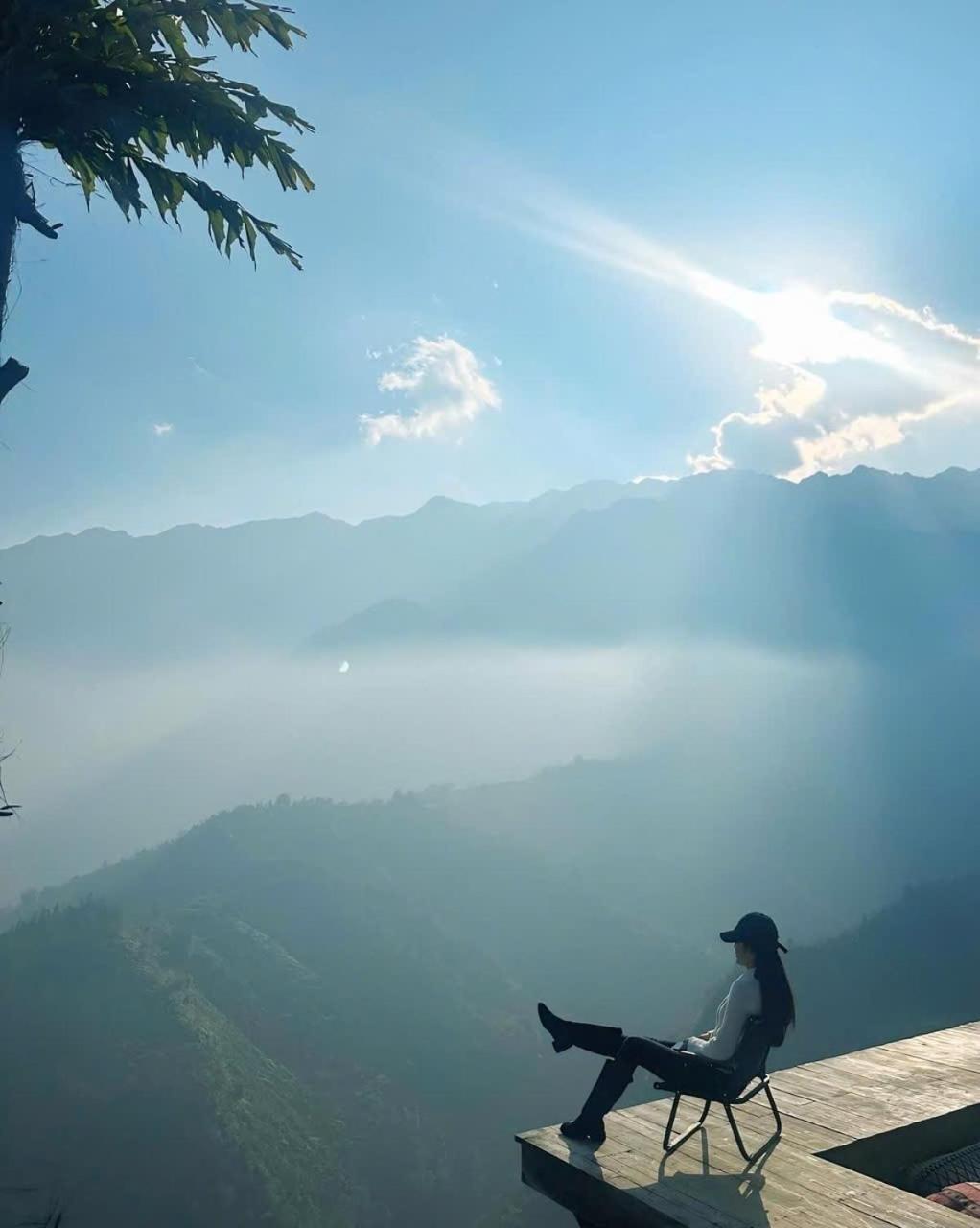 Phansi - Glamping, View Point 360, Bar & Bbq 萨帕 外观 照片